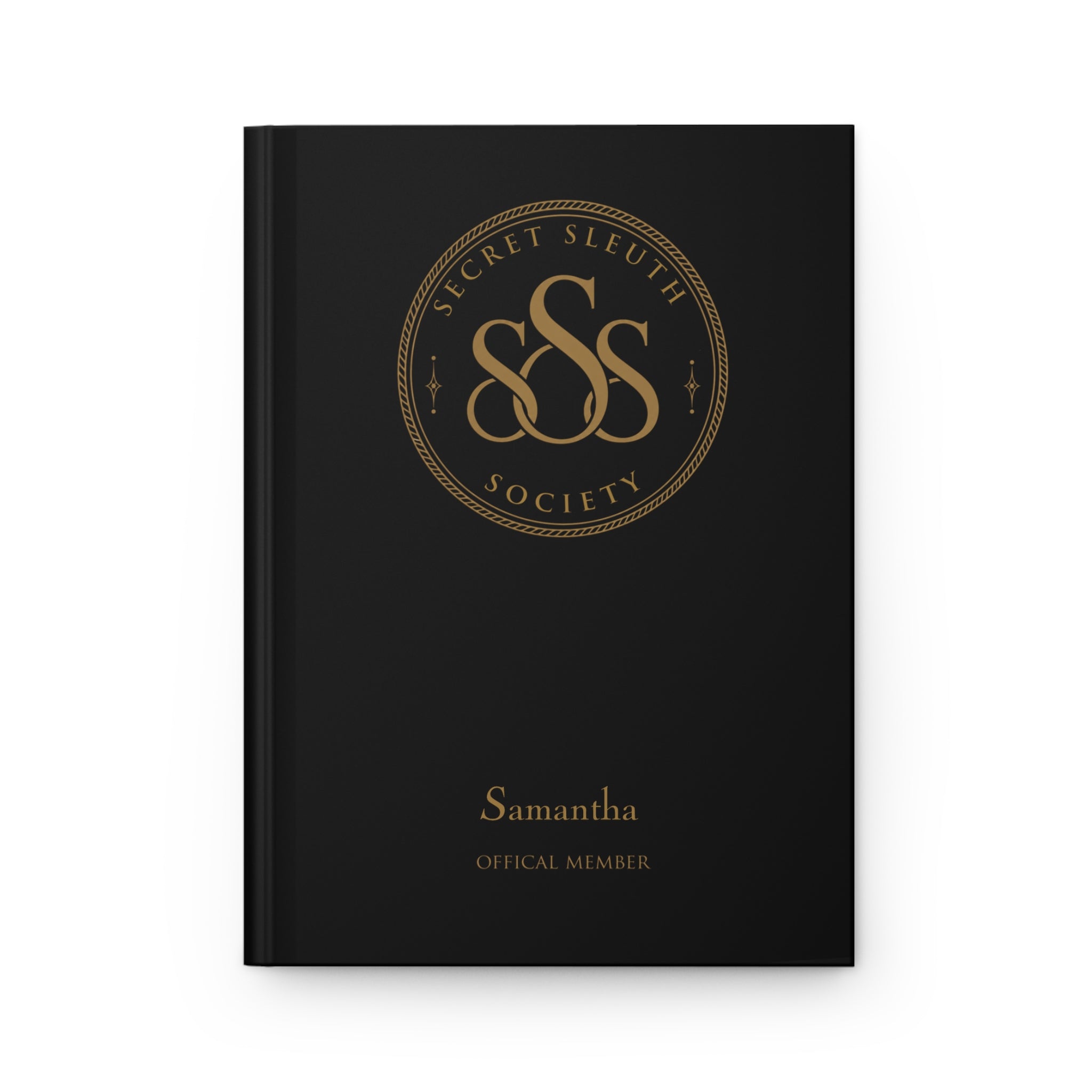 Personalized Secret Sleuth Society Investigation Journal